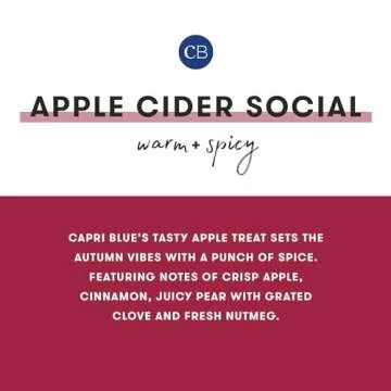 Capri Blue Apple Cider Social Mini Tin Candle - Elegance in Fragrance