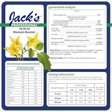 Jack's Classic Blossom Booster 25lbs for Vibrant Blooms