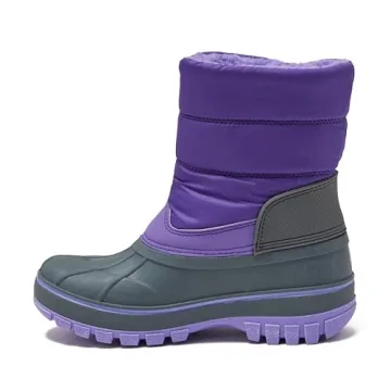 Lands' End Kids Waterproof Snow Boots - Stylish Warmth