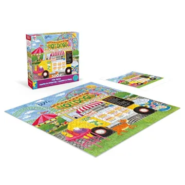 Ceaco Food Trucks Hot Dog Truck II 500 Piece Puzzle