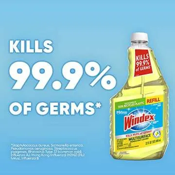 Windex Citrus Disinfectant Spray, Eco-Friendly Cleaner