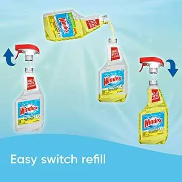 Windex Citrus Disinfectant Spray, Eco-Friendly Cleaner