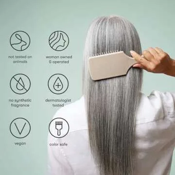 Odele Smoothing Sulfate-Free Shampoo & Conditioner Set for Moisture, Frizz Control, Shine, and Straight to Curly Hair Types, 13 Fl Oz Each (2-Pack)