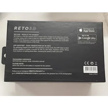 RETRO3D Film Camera for Stunning 3D Photography