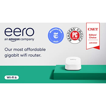eero 6+ Wi-Fi Router - Eliminate Dead Spots!