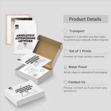 SIGNWIN Framed Autumn Fall Forest River Landscape Wall Art, Nature Wilderness Illustrations Wall Decor Prints, Antique Vintage Botanical Wall Décor for Living Room, Bedroom - 11"x14" Natural