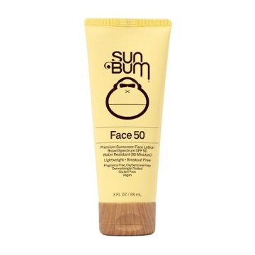 Sun Bum Original SPF 50 Sunscreen Face Lotion | Broad Spectrum Moisturizing Facial Sunblock with Vit...