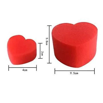 Enjoyer Multiplying Sponge Hearts to Jumbo Mystery-Magic Trick Close-up Magic Stage Props Fun Toys Magician Accessories