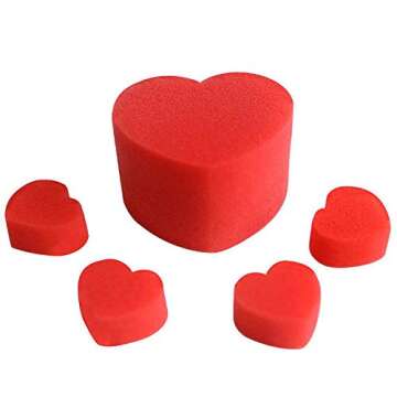 Enjoyer Multiplying Sponge Hearts to Jumbo Mystery-Magic Trick Close-up Magic Stage Props Fun Toys Magician Accessories
