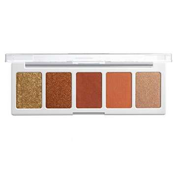 wet n wild Color Icon Eyeshadow Makeup 5 Pan Palette, Matte, Shimmer, Metallic, Long Wearing, Rich Buttery Pigment, Cruelty Free - Sundaze