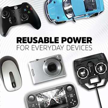 Energizer Rechargeable AA Batteries - Eco-Friendly 16 Pack