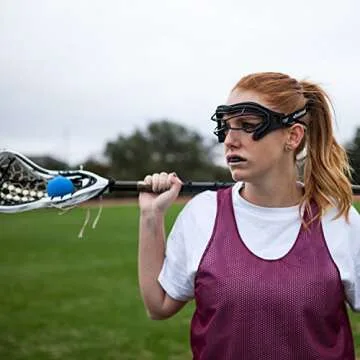 Champion Sports Colored Lacrosse Balls: Blue Official Size Sporting Goods Equipment for Professional, College & Grade School Games, Practices & Recreation - NCAA, NFHS and SEI Certified - 2 Count