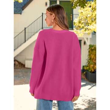 LILLUSORY Oversized Cardigan for Trendy Fall Style