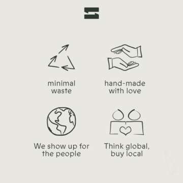 Sustainable IWAS Upcycled Olive Drinking Glasses Set