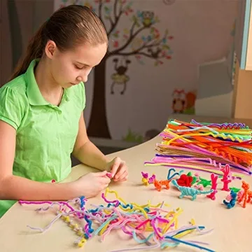 Caydo Pipe Cleaners 324 Pieces for Colorful Crafting Fun