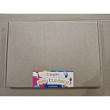 Caydo Pipe Cleaners 324 Pieces for Colorful Crafting Fun