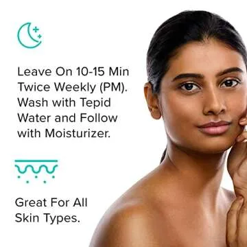 ClarityRx Cold Compress Soothing Cucumber Face Mask, Natural Plant-Based Cooling Facial Treatment with Aloe for Sensitive & Rosacea-Prone Skin (1.7 oz)