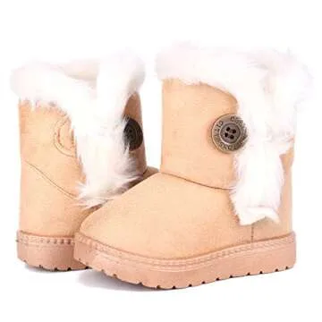 Warm and Stylish Toddler Girls Winter Boots | Femizee