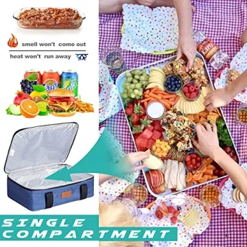 Insulated Thermal Food Carrier for Hot or Cold Dishes