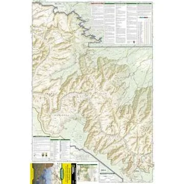 Grand Canyon, North and South Rims [Grand Canyon National Park] (National Geographic Trails Illustrated Map)