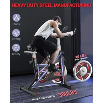 DMASUN Exercise Bike for Quiet Home Workouts