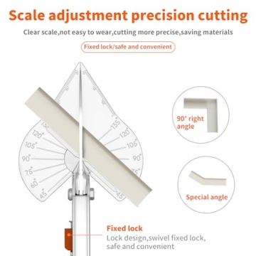 GARTOL Adjustable Miter Shears for Precise Cuts