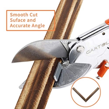 GARTOL Adjustable Miter Shears for Precise Cuts