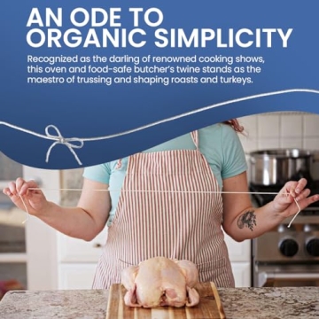 Durable Twine String for Cooking and Crafts | 200 Feet