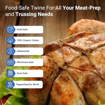 Durable Twine String for Cooking and Crafts | 200 Feet