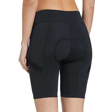 BALEAF Women's Padded Cycling Shorts - Comfort & Style