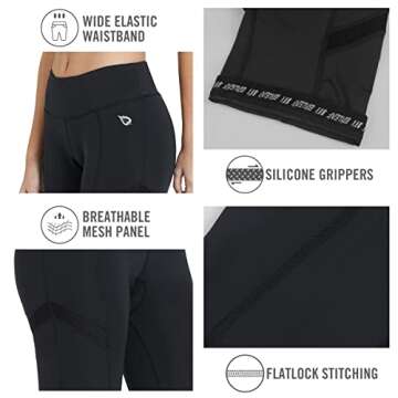 BALEAF Women's Padded Cycling Shorts - Comfort & Style