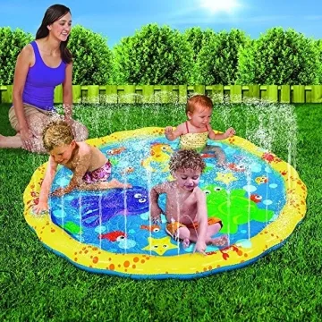 BANZAI 54In-Diameter Sprinkle & Splash Play Mat
