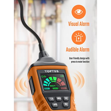 TopTes PT520A Natural Gas Leak Detector - Reliable Safety