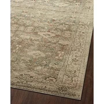 Loloi Margot Antique Sage Durable No-Shed Accent Rug