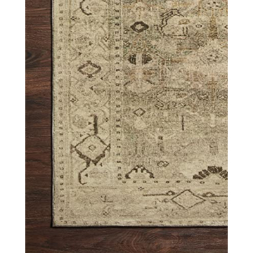 Loloi Margot Antique Sage Durable No-Shed Accent Rug