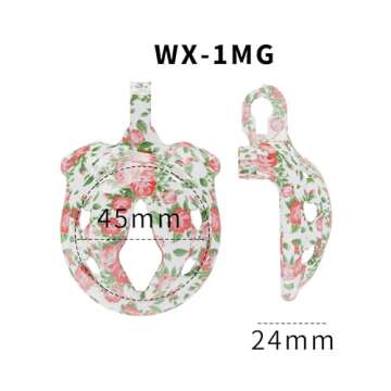 Zhong shu sheng Protective Cage for Men Lightweight Breathable Cage A217 (WX-1MG)