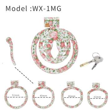 Zhong shu sheng Protective Cage for Men Lightweight Breathable Cage A217 (WX-1MG)