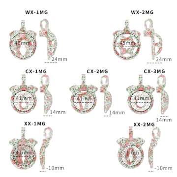 Zhong shu sheng Protective Cage for Men Lightweight Breathable Cage A217 (WX-1MG)