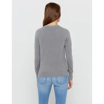 State Cashmere Women’s Essential Crewneck Sweater 100% Cashmere