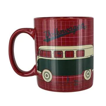 Volkswagen VW Campervan Bus Heat Changing Mug - Officially Licensed Product 10oz