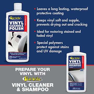 Star brite Vinyl Cleaner, Polish & Protectant