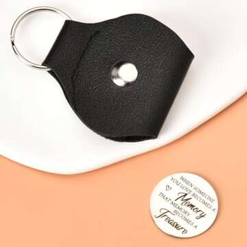 Memorial Sympathy Gifts for Loss of Loved One, Bereavement Remembrance Grief Gift for Best Friend Neighbors Coworker Condolences Gift for Loss, When Someone You Love Becomes a Memory Pocket Hug Token