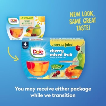 Dole Cherry Mixed Fruit in 100% Juice 4-Pack