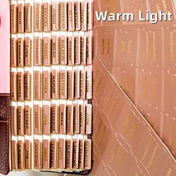 Stylish UPAFEXXI Leather Bible Tabs for Easy Navigation