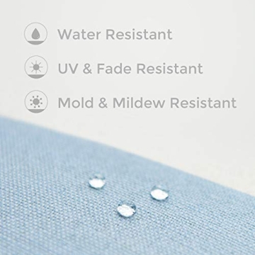 Hofdeco Coastal Pillow Cover - Sky Blue Stripes, 20x20