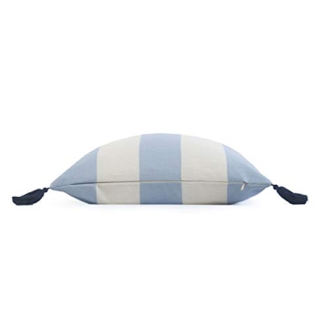 Hofdeco Coastal Pillow Cover - Sky Blue Stripes, 20x20