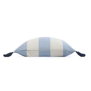 Hofdeco Coastal Pillow Cover - Sky Blue Stripes, 20x20