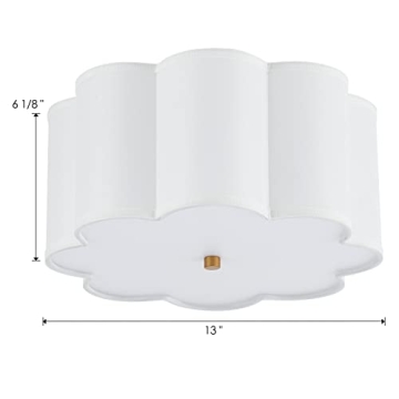 MhyTogn Ceiling Light Fixture with Dimmable Shade