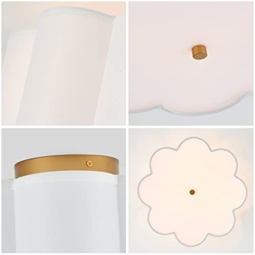 MhyTogn Ceiling Light Fixture with Dimmable Shade