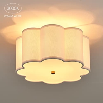 MhyTogn Ceiling Light Fixture with Dimmable Shade